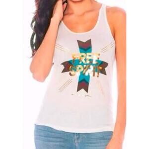 NWOT SPIRITUAL GANGSTER Cream Tank Top Size M